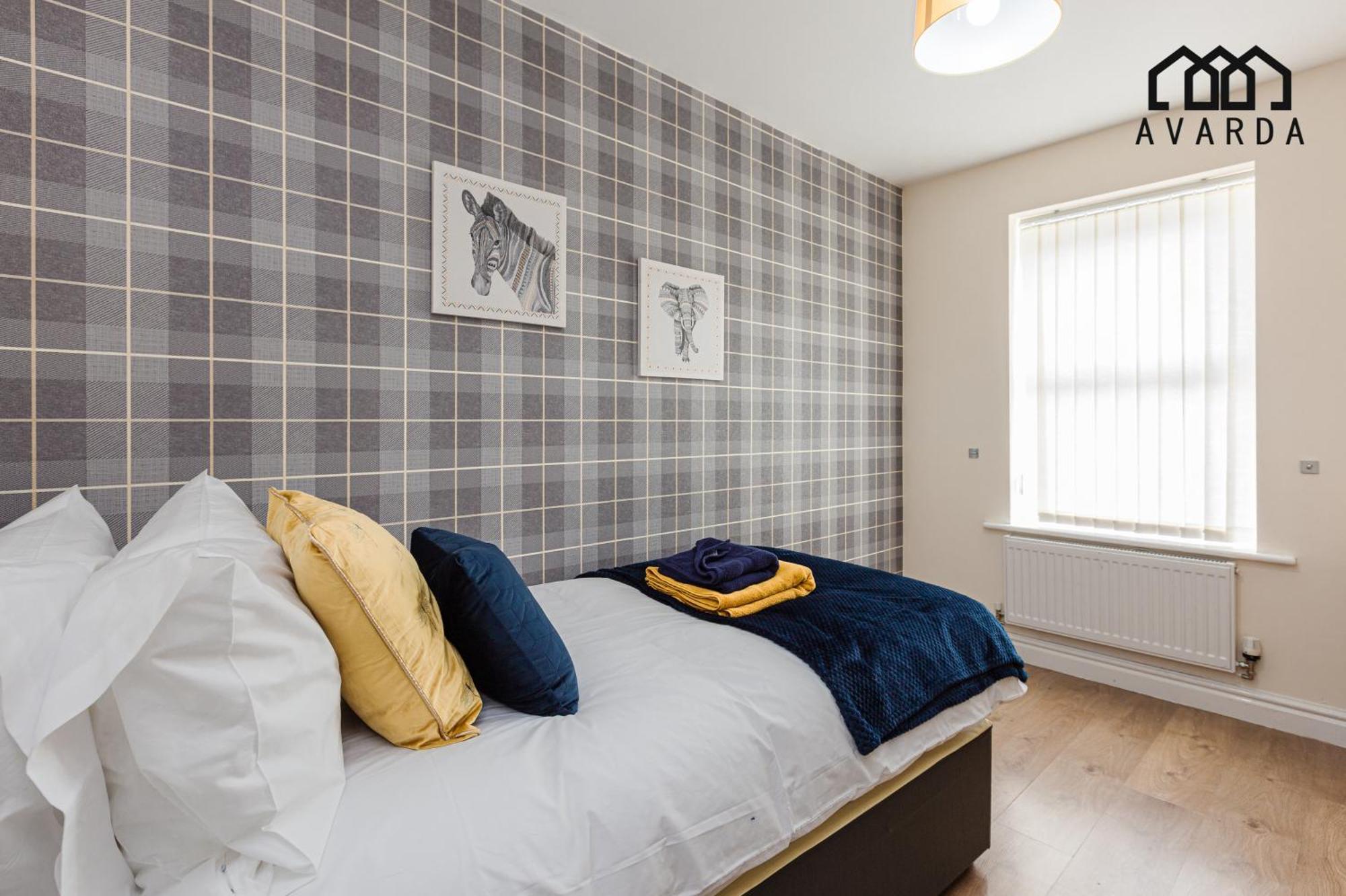 Oxheys House - 5 Bedrooms Contractors Parking Престон Номер фото