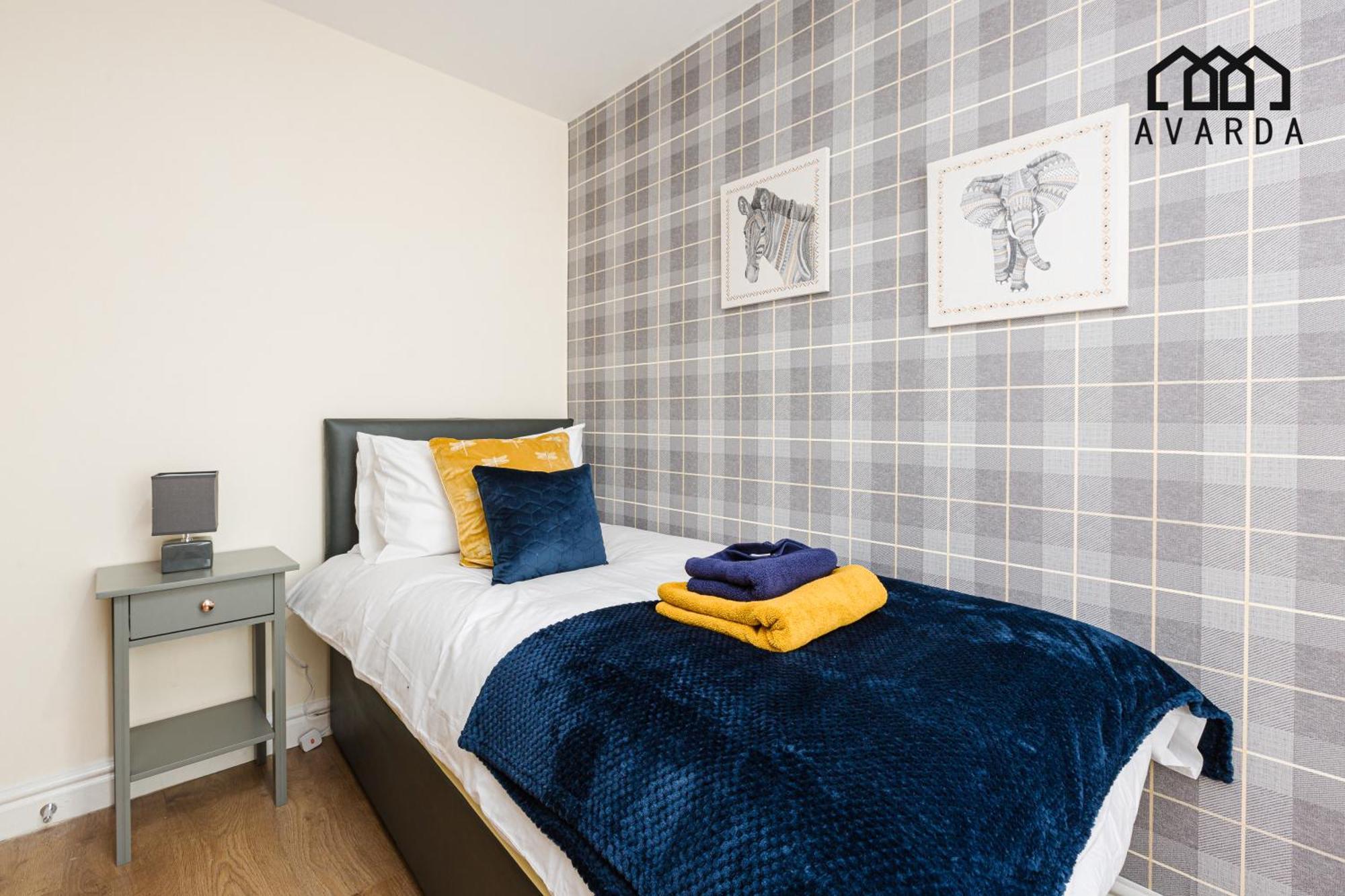 Oxheys House - 5 Bedrooms Contractors Parking Престон Номер фото