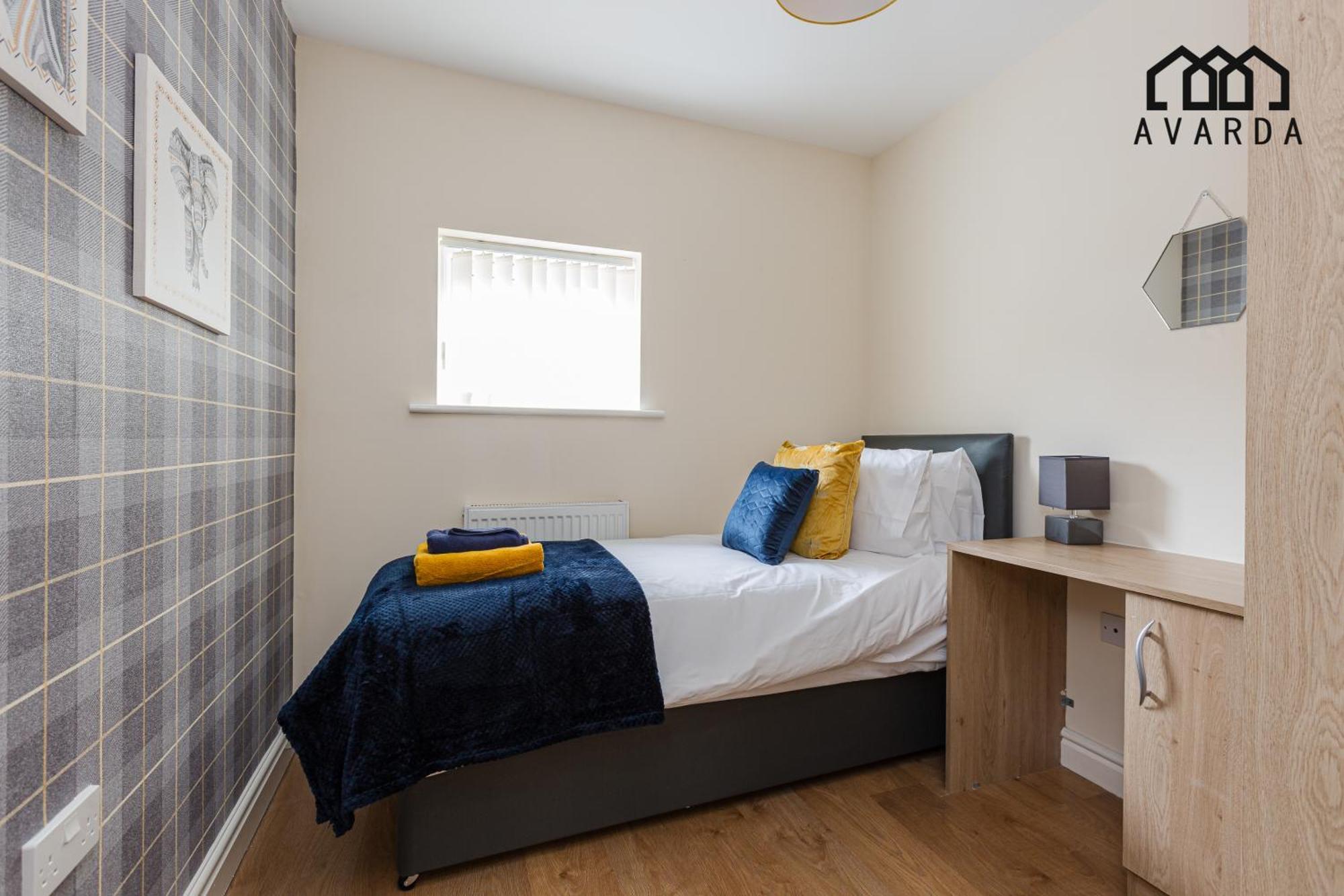 Oxheys House - 5 Bedrooms Contractors Parking Престон Номер фото