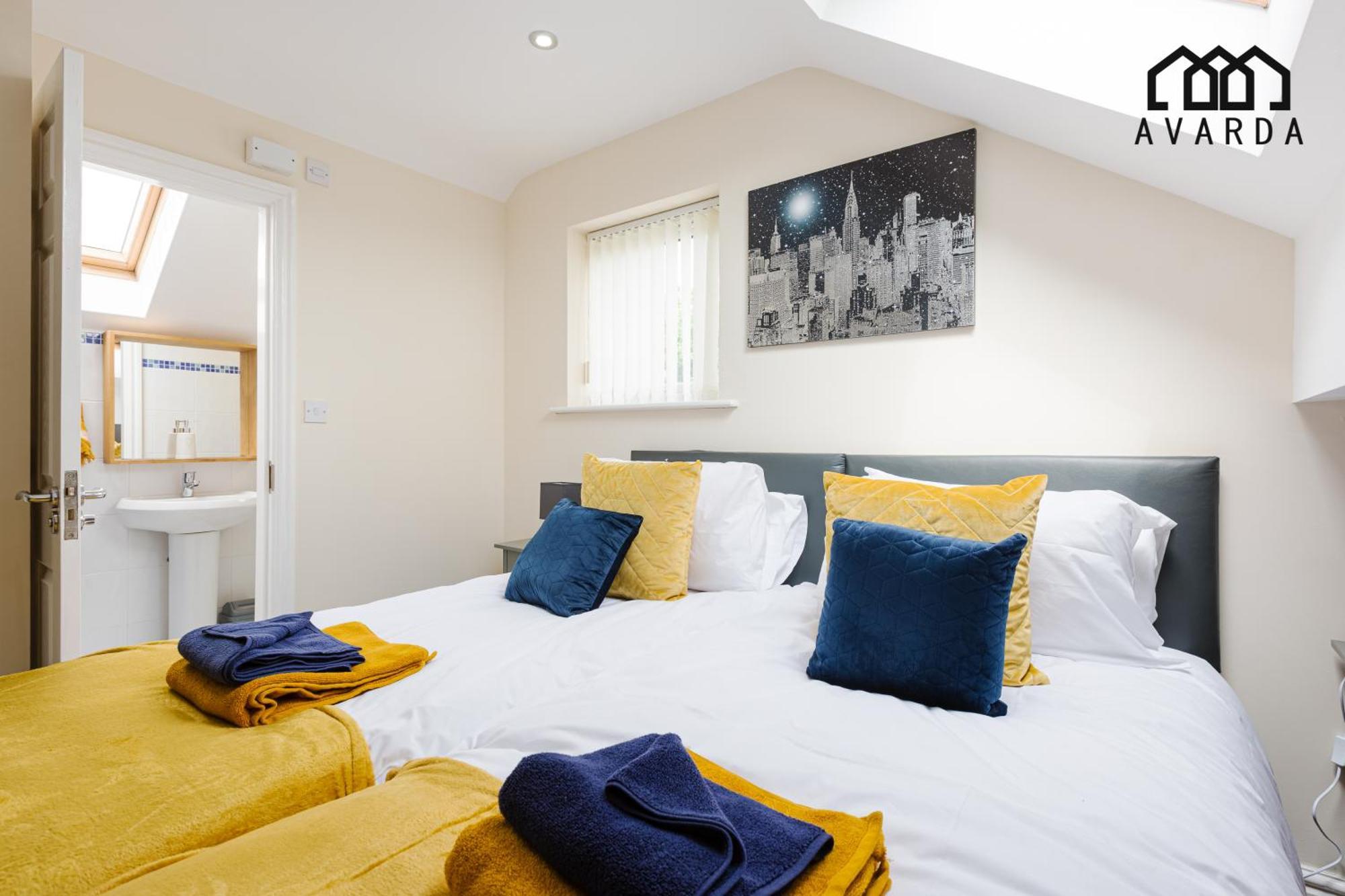 Oxheys House - 5 Bedrooms Contractors Parking Престон Номер фото