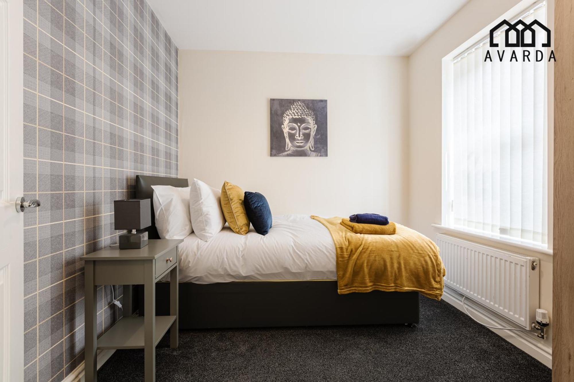 Oxheys House - 5 Bedrooms Contractors Parking Престон Номер фото